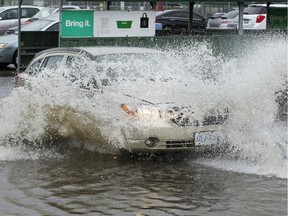 Heavy rainfall was expected in the Ottawa area.