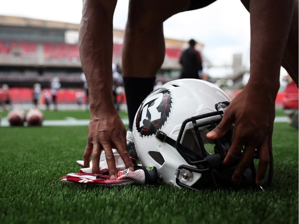 Photos: Redblacks practice as stadium work continues | Ottawa Citizen