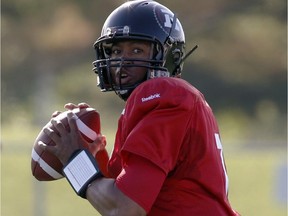 Ottawa Redblacks quarterback Henry Burris is leading the way in training camp.