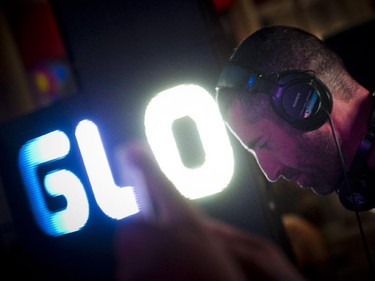 Ottawa's inaugural 2014 Glow Fair took place over the weekend, encompassing eight city blocks on Bank Street from Slater to Gilmour. DJ Mark Anthony kept the crowd dancing.