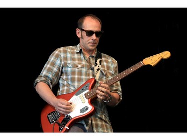 Pat Lawlor performing with The Flaps at the Ottawa international Jazz Festival Sunday.