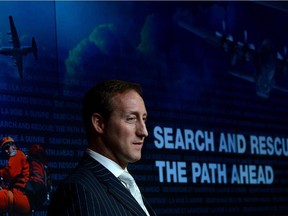 Then-defence minister Peter MacKay called the search-and-rescue project a top priority.