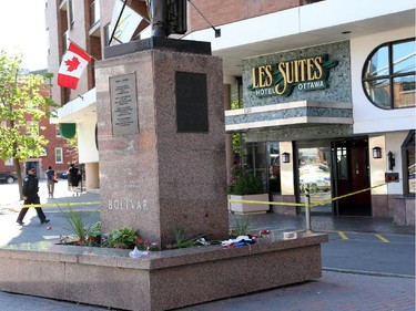 Police are investigating a fatal stabbing after a high school prom party on Besserer Street in front of Les Suites Hotel, June 7, 2014.