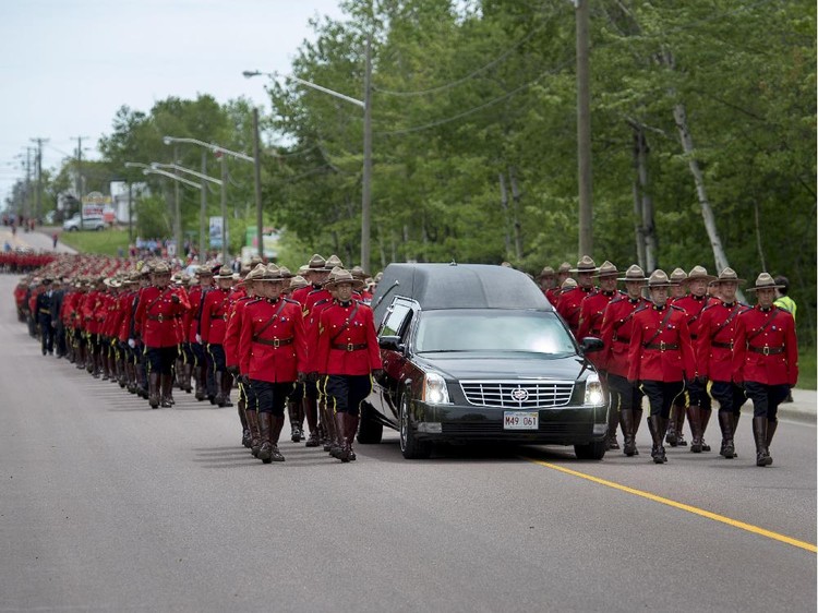 Photos RCMP funeral in Moncton Ottawa Citizen