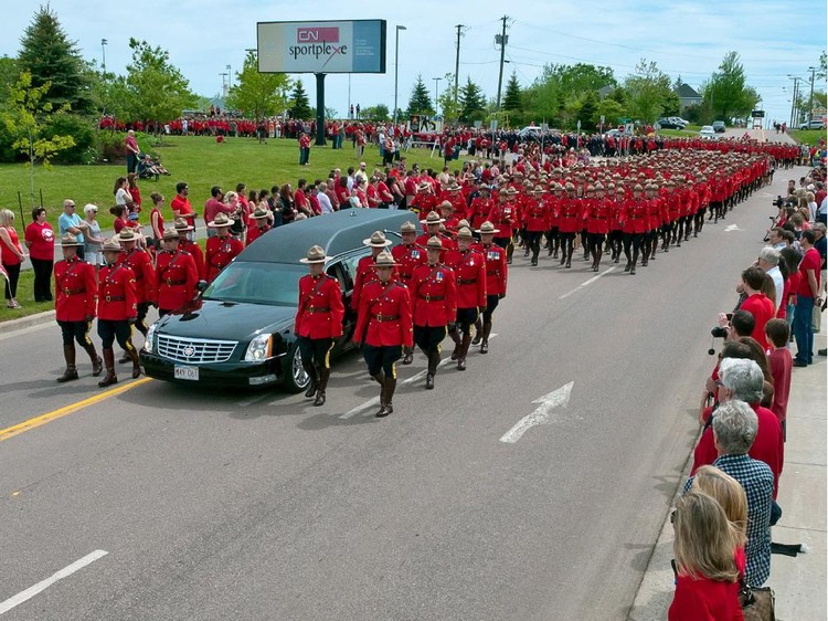 Photos RCMP funeral in Moncton Ottawa Citizen