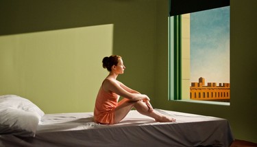 A still from Shirley: Visions of Reality, in which film-maker Gustav Deutsch remarkably brings the paintings of Edward Hopper to life.