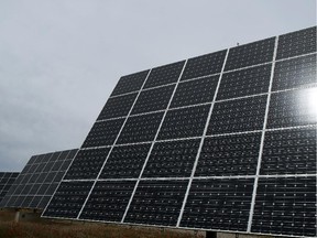 Solar panel installation as used in Ontario program.