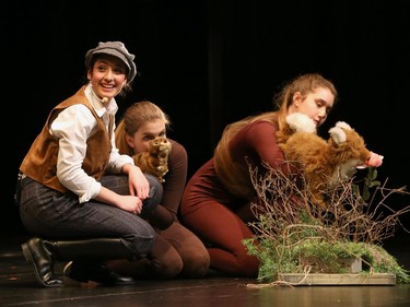 Students perform an excerpt from Secret Garden, Elmwood School, during the 9th annual Cappies Gala awards, held at the National Arts Centre, on June 08, 2014.