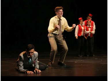 Students perform an excerpt from Suite Surrender, St. Joseph High School, during the 9th annual Cappies Gala awards, held at the National Arts Centre, on June 08, 2014, in Ottawa, Ont.