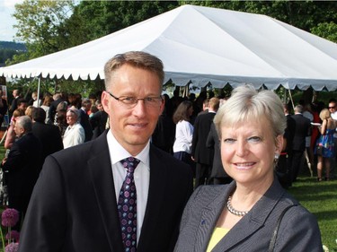 Swedish Ambassador Teppo Tauriainen hosted a Swedish summer buffet at his residence June 6 to mark Sweden's national day and to bid farewell.