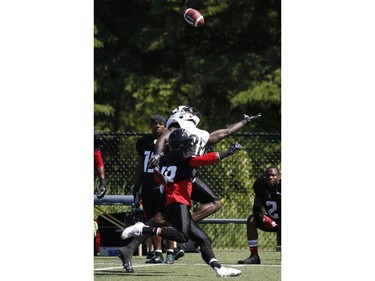 The Ottawa RedBlacks played an intrasquad game at the Mont-Bleu Sports Complex in Gatineau on Saturday, June 7, 2014.
