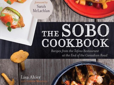 The Sobo Cookbook,  by Lisa Ahier and Andrew Morrison, includes more than 100 of the restaurant's all-time favourite recipes  that have fed surfers, hungry Tofino locals, curious visitors and die-hard foodies.