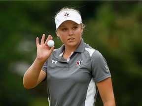 Brooke Henderson has won another tournament, this time it's the Ontario amateur held at the Brampton Golf Club.