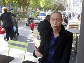 U.S. writer David Lebovitz answers during an interview with the Associated Press, in Paris, April 9, 2014.