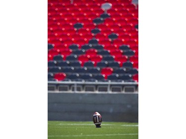 Redblacks held their final practice at TD Place on Thursday before road game at Hamilton on Saturday.