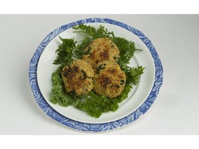 These tasty quinoa cakes can be fried or baked and make an easy supper with a salad.
