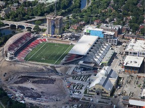 Aerials of various locations around the city including Lansdowne Park. Assignment 117633 Photo taken at 22:25 on July 9, 2014. (Wayne Cuddington/Ottawa Citizen)