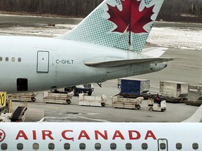 Air Canada jet.