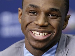 Andrew Wiggins will be in Ottawa to play the Raptors on Oct. 14.