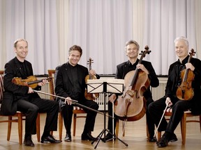 Auryn Quartet performs during the Music and Beyond Festival