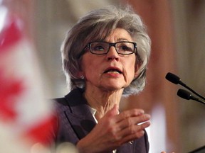 Beverly McLachlin, Chief Justice of the Supreme Court of Canada.