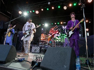 Bombino on the Black Sheep Inn Stage at Bluesfest.