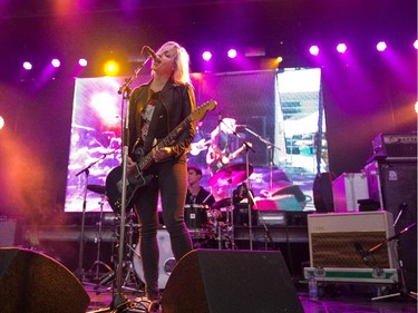 Brody Dalle takes to the Black Sheep Stage at Bluesfest.