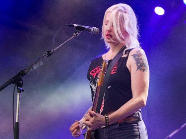 Brody Dalle takes to the Black Sheep Stage at Bluesfest.