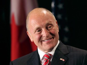 U.S. Ambassador to Canada Bruce Heyman speaks at the National Gallery of Canada in Ottawa, Monday June 2, 2014.
