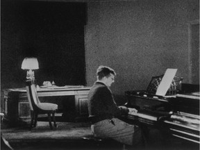 Caption of this picture released by Soviet official press agency Tass reads: ''Dmitri Dmitriyevich Shostakovich working over his famous Seventh Symphony dedicated to the Great Patriotic War in besieged Leningrad in 1941''. Dmitri Shostakovich (25 September 1906 ? 9 August 1975) was a Russian composer of the Soviet period and one of the most celebrated composers of the 20th century. After the outbreak of war between the Soviet Union and Germany in 1941, Shostakovich initially remained in Leningrad, enduring the siege, during which he wrote the first three movements of his Seventh Symphony (nicknamed Leningrad).