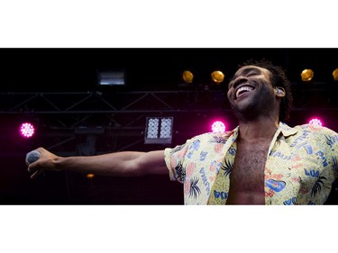 Childish Gambino brought his high energy to the Claridge Homes Stage at Bluesfest Saturday July 12, 2014.