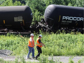 There were no injuries in the 26-car derailment near Brockville and there was no indication of leaks or exposures of dangerous goods, according to CN spokeswoman Lindsay Fedchyshyn.