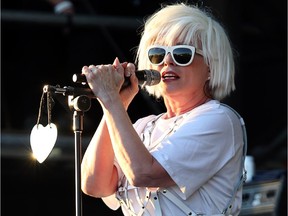 Deborah Harry from Blondie  performs at Bluesfest Thursday July 10, 2014 at Lebreton Flats in Ottawa.