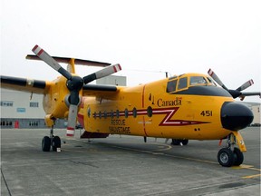 DeHavilland CC-115 Buffalo aircraft used on the West Coast are nearly 50 years old.