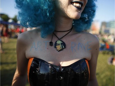Fans came in all ages, shapes and costumes for the Lady Gaga concert at  the RBC Ottawa Bluesfest, July 5, 2014.