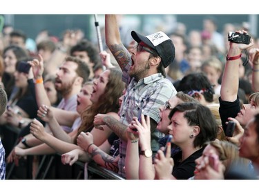 Fans go mad for Tegan and Sara at Bluesfest opening night Thursday, July 3, 2014.