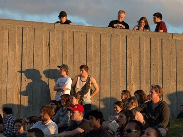 Fans take in the Black Sheep Stage at Bluesfest.