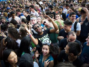 Fans were pumped to see Childish Gambino at Bluesfest Saturday July 12, 2014.