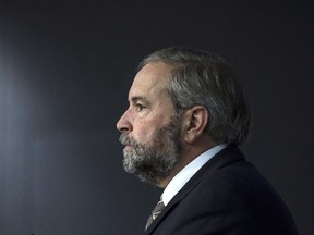 The NDP's Tom Mulcair is continuing a policy shift that got a boost with Jack Layton and Alexa McDonough.