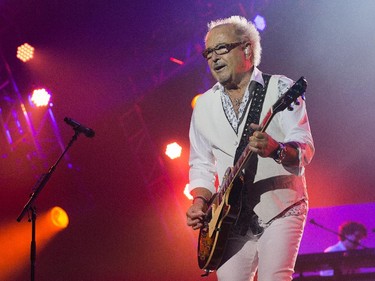 Founder of the band Foreigner, Mick Jones, on the Bell Stage at Bluesfest.