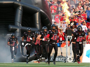 Franchise opener of the Ottawa Redblacks against the Toronto Argonauts at TD Place on Friday, July 18, 2014.