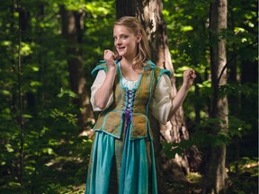 A Company of Fools launches its tour of Ottawa parks with Shakespeare's comedy of fun in the forest- As You Like- at Strathcona Park- July 3- 2014.