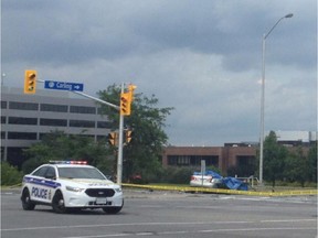 Two men died as the result of a two-car crash near March Road and Carling Avenue in Kanata on Sunday.
