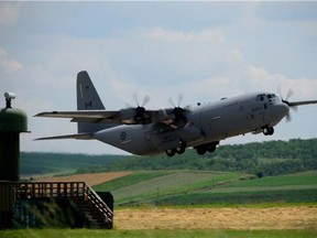 File photo showing RCAF C-130J. DND photo.