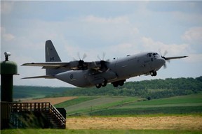 File photo showing RCAF C-130J. DND photo.