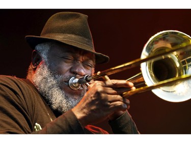 Trombone player Nambo Robinson