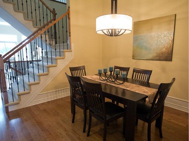 The Edgewood includes a separate dining room and was designed for a traditional couple.
