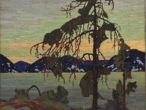 Tom Thomson's The Jack Pine, now restored and on display at the National Gallery of Canada.