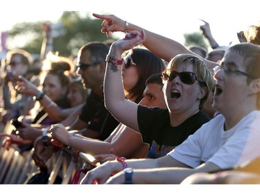 Journey plays on the main stage to an appreciative audience on day two of Bluesfest Friday, July 4, 2014 at LeBreton Flats, Ottawa.