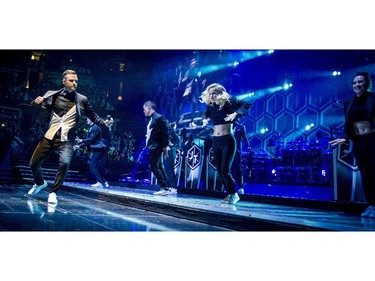 Justin Timberlake performed on the stage at Canadian Tire Centre on Tuesday, July 22, 2014, a stop along his 20/20 Experience World Tour.